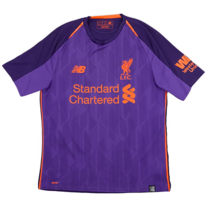 2018-19 Liverpool Away Shirt Virgil #4 - 10/10 - (S)
