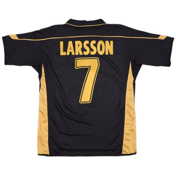 2003-04 Celtic Away Shirt Larsson #7 - 7/10 - (L)