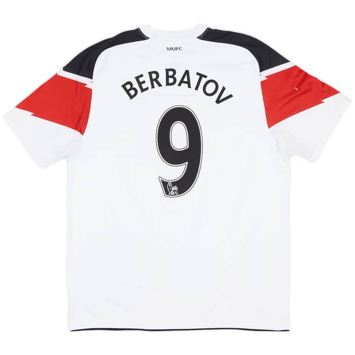 2010-12 Manchester United Away Shirt Berbatov #9 - 9/10 - (L)