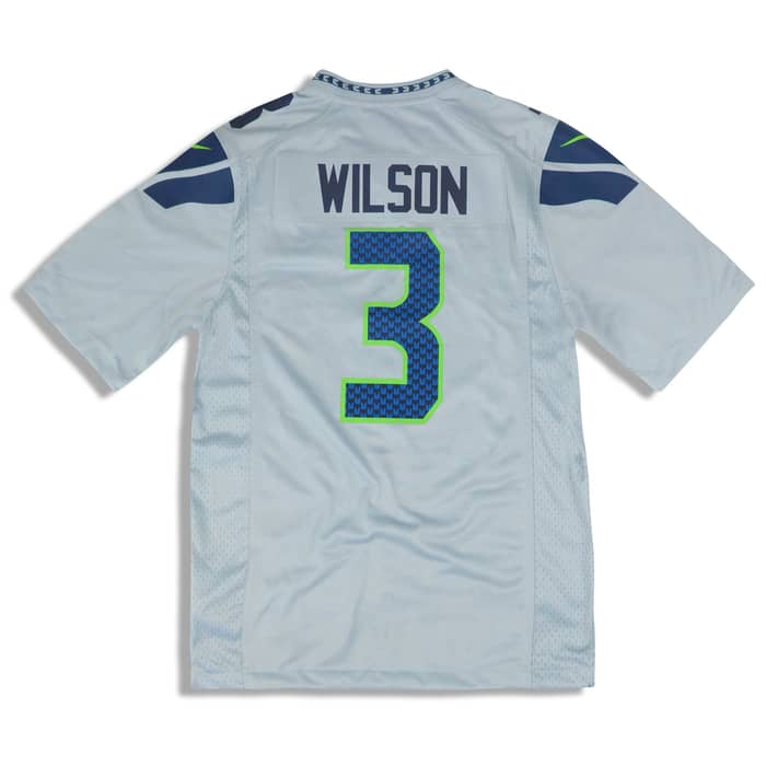 2018-19 Seattle Seahawks Wilson #3 Nike Game Jersey (Alternate) S - W/Tags