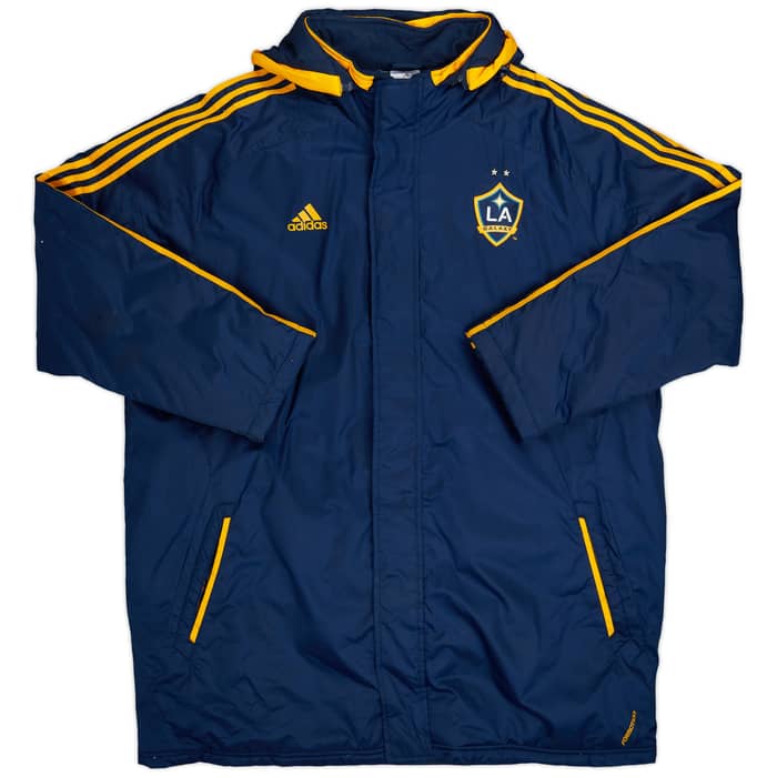 2011-12 LA Galaxy adidas Padded Bench Coat - 8/10 - (3XL)
