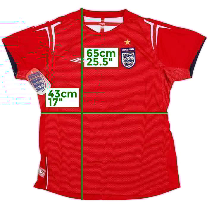2004-06 England Away Shirt (Women's M)