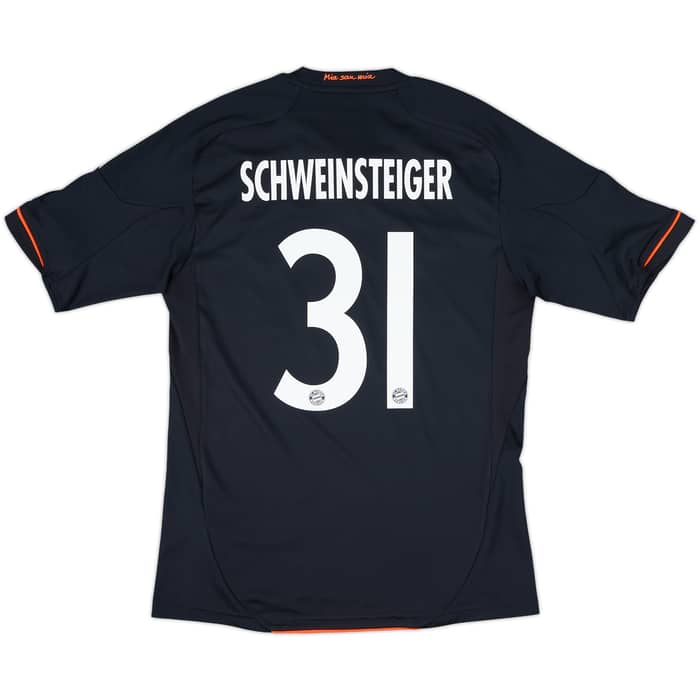 2012-13 Bayern Munich Third Shirt Schweinsteiger #31 - 9/10 - (S)