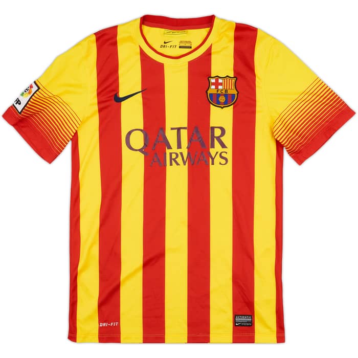 2013-15 Barcelona Away Shirt Messi #10 - 9/10 - (S)