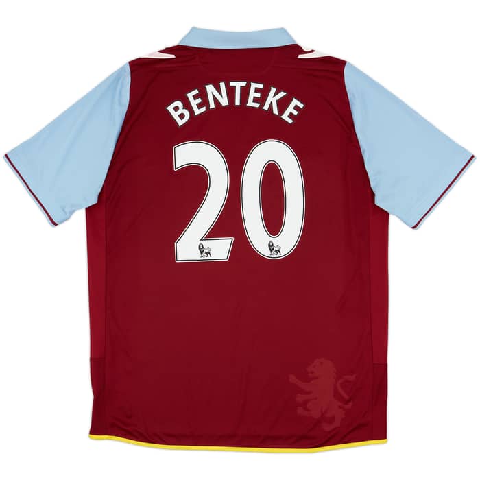 2012-13 Aston Villa Home Shirt Benteke #20 - 6/10 - (XL)