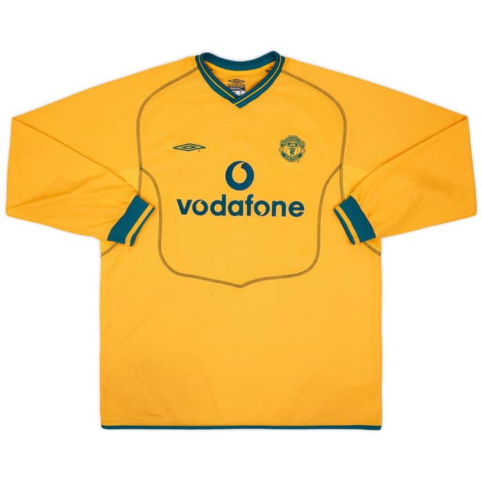 2000-02 Manchester United GK Shirt Barthez #1 - 7/10 - (L)