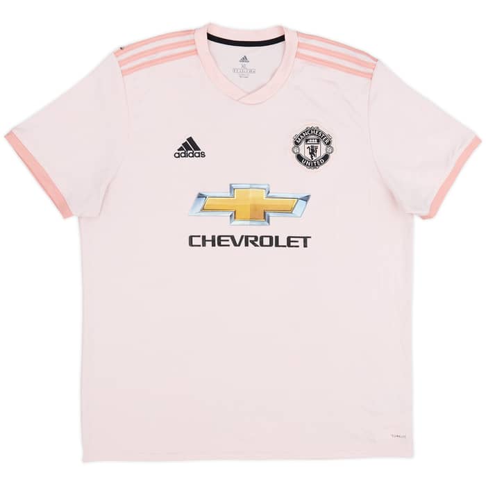 2018-19 Manchester United Away Shirt - 4/10 - (XL)