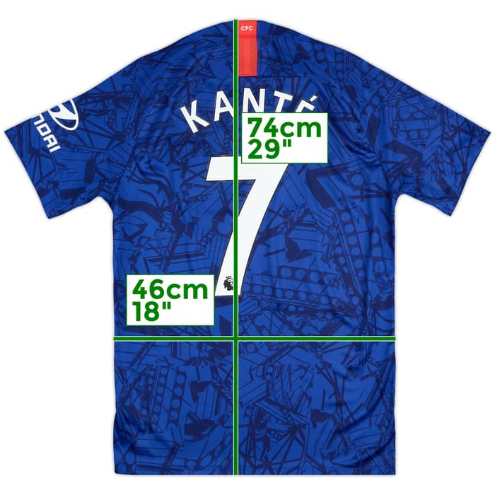 2019-20 Chelsea Home Shirt Kante #7 - 8/10 - (M)
