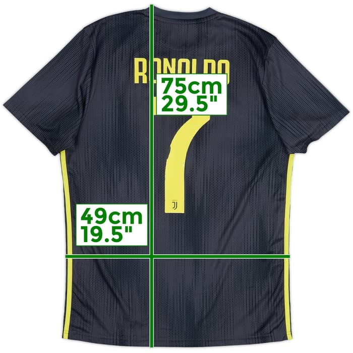 2018-19 Juventus Third Shirt Ronaldo #7 - 5/10 - (M)