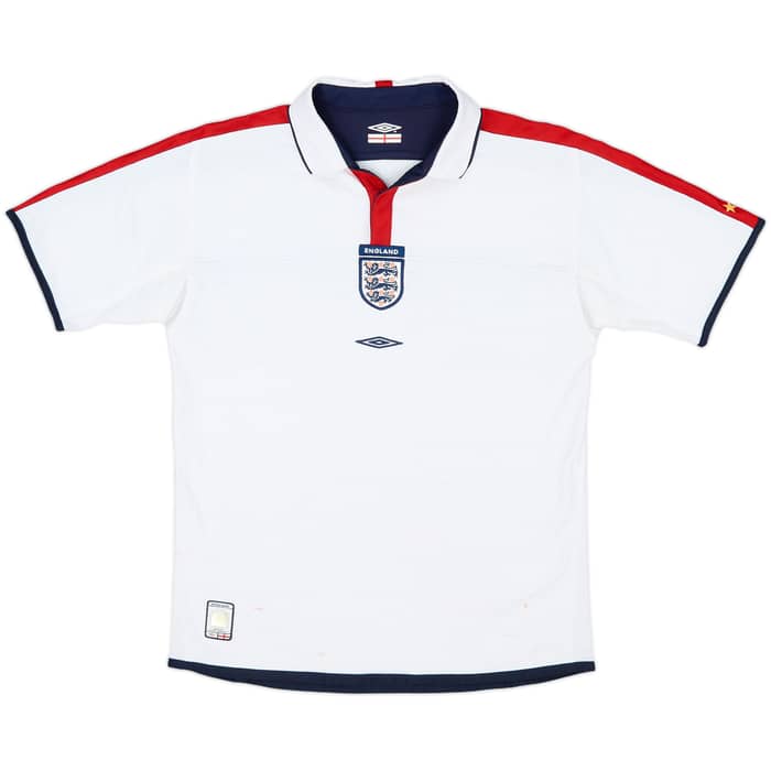 2003-05 England Home Shirt - 6/10 - (L.Boys)