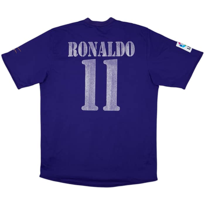 2002-03 Real Madrid Centenary Third Shirt Ronaldo #11 - 4/10 - (L)