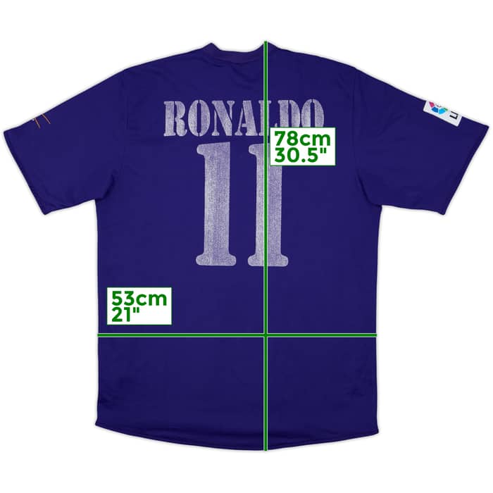 2002-03 Real Madrid Centenary Third Shirt Ronaldo #11 - 4/10 - (L)