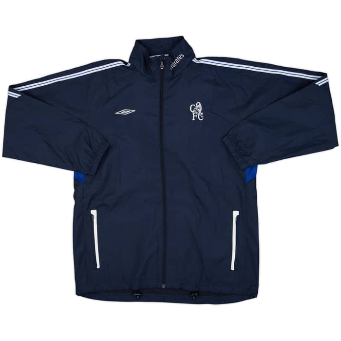 2001-03 Chelsea Umbro Hooded Rain Jacket - 9/10 - (M)