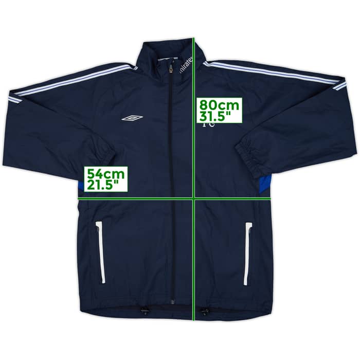 2001-03 Chelsea Umbro Hooded Rain Jacket - 9/10 - (M)