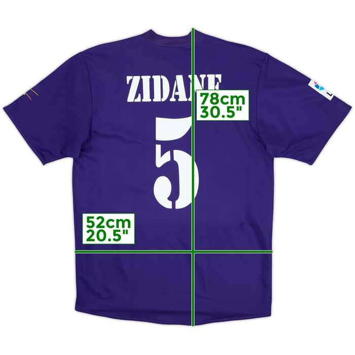 2001 Real Madrid Third Shirt Zidane #5 (M)