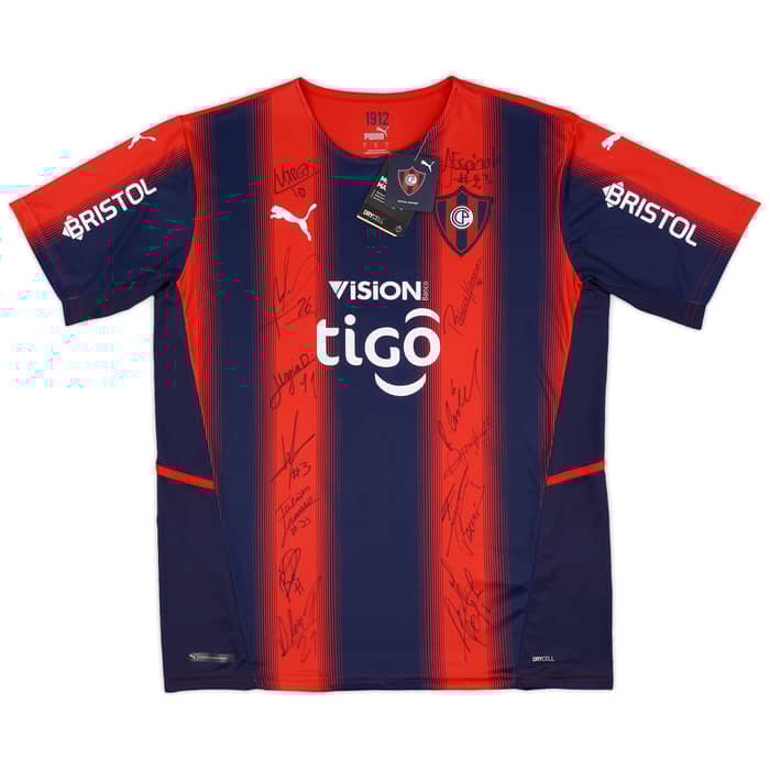 2022 Cerro Porteno Signed Home Shirt Moreno Martins #9 (L)