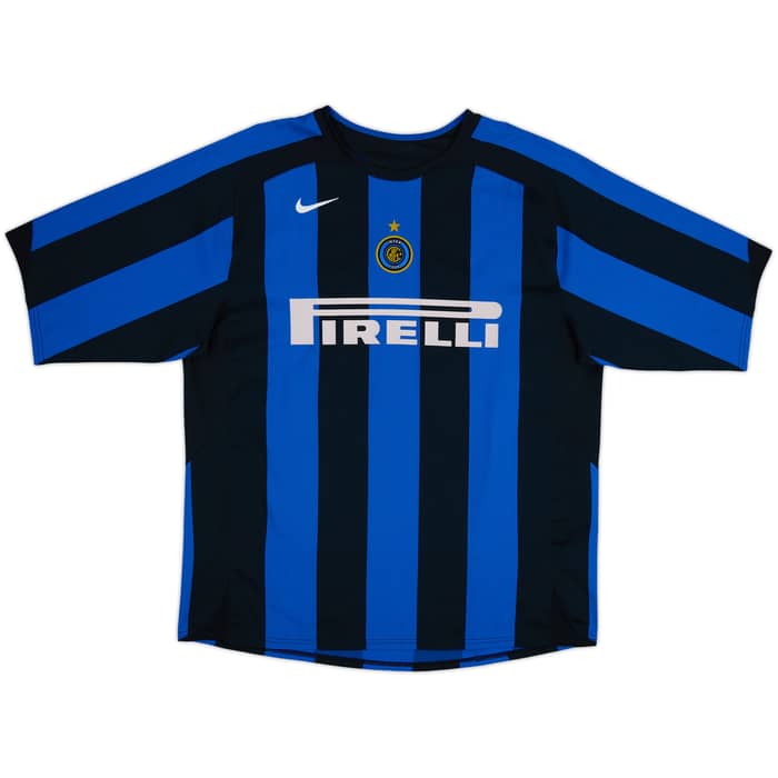 2005-06 Inter Milan Home Shirt Adriano #10 - 8/10 - (XL)
