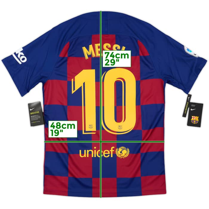 2019-20 Barcelona Home Shirt Messi #10 (M)