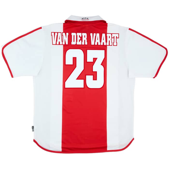 2000-01 Ajax Centenary Home Shirt Van Der Vaart #23 - 8/10 - (XL)