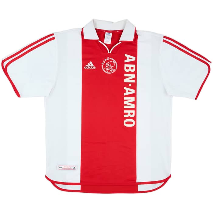 2000-01 Ajax Centenary Home Shirt Van Der Vaart #23 - 8/10 - (XL)