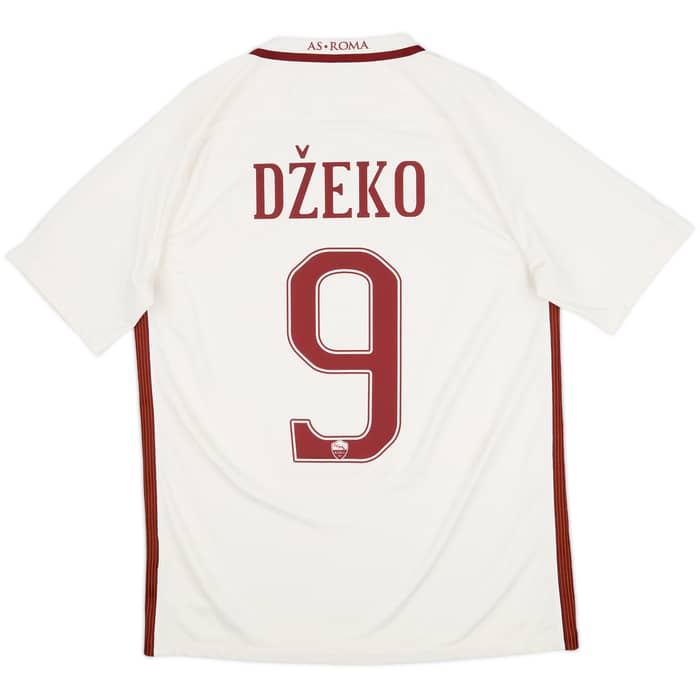 2016-17 Roma Away Shirt Dzeko #9 - 6/10 - (M)