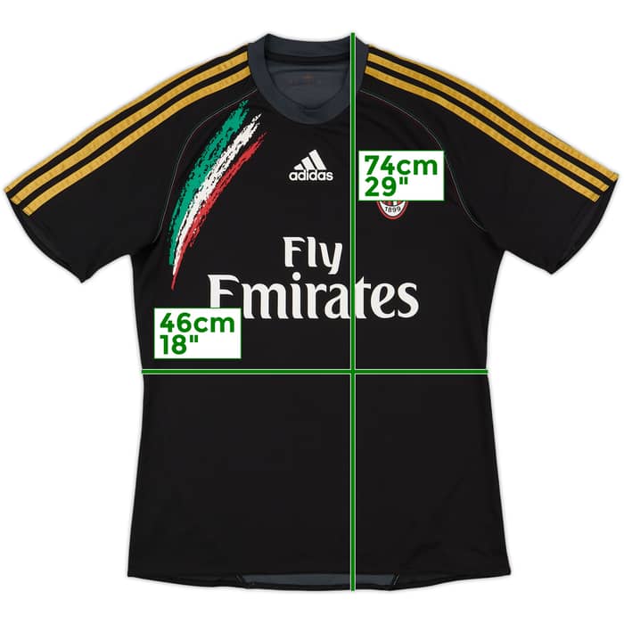 2013-14 AC Milan adidas Formotion Training Shirt - 8/10 - (M)