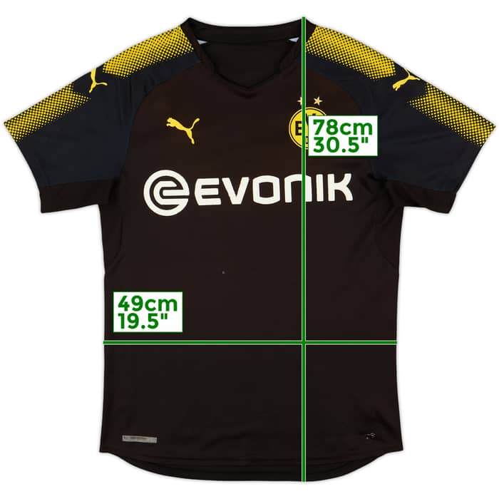 2017-18 Borussia Dortmund Away Shirt - 4/10 - (M)