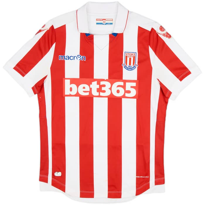 2016-17 Stoke City Home Shirt - 5/10 - (S)