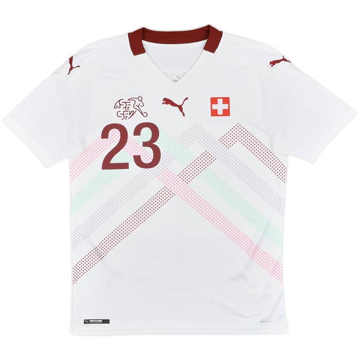 2020-21 Switzerland Away Shirt Shaqiri #23 - 9/10 - (S)