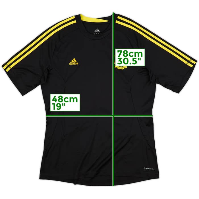 2010-11 Liverpool adidas Training Shirt - 8/10 - (L)
