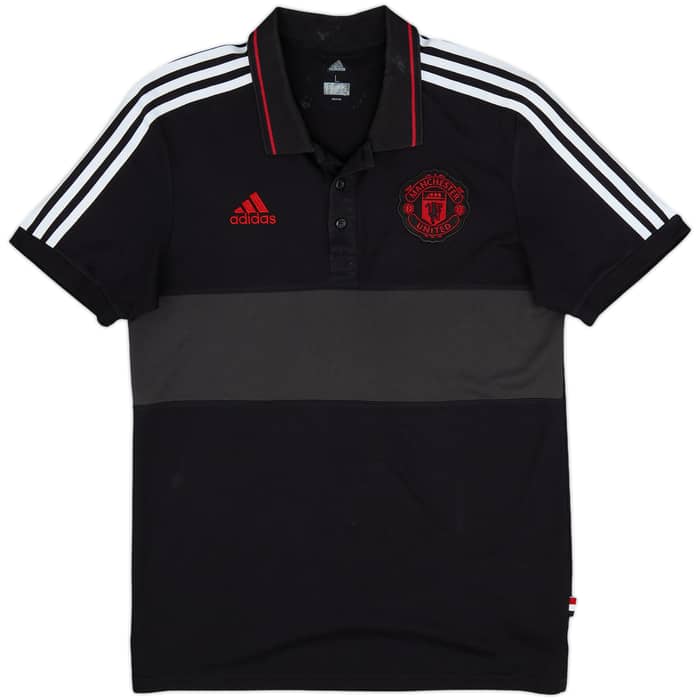 2018-19 Manchester United adidas Polo Shirt - 8/10 - (L)