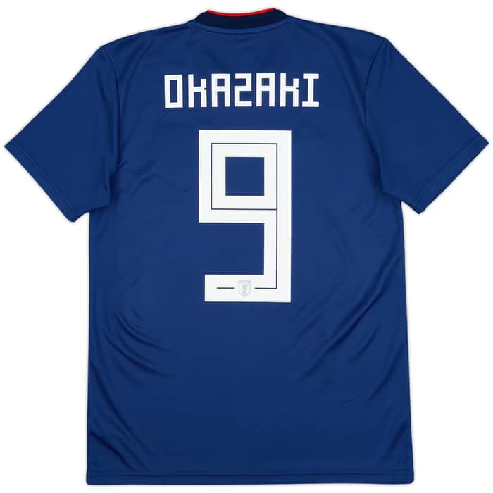 2018-19 Japan Home Shirt Okazaki #9 - 8/10 - (S)