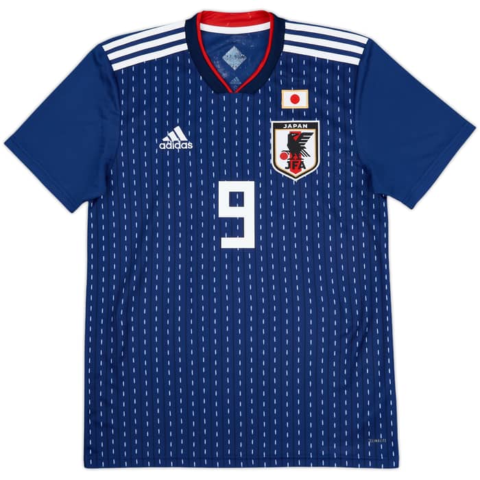 2018-19 Japan Home Shirt Okazaki #9 - 8/10 - (S)