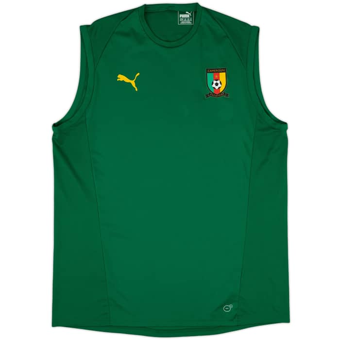 2018-19 Cameroon Puma Training Vest - 9/10 - (XXL)