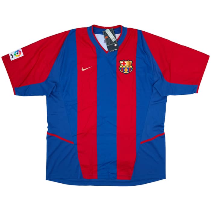 2002-03 Barcelona Home Shirt Riquelme #10 (XL)