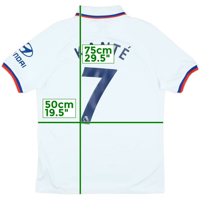 2019-20 Chelsea Away Shirt Kante #7 - 9/10 - (M)