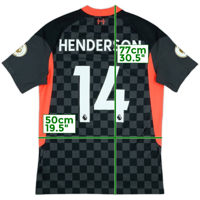 2020-21 Liverpool Third Shirt Henderson #14 - 8/10 - (M)
