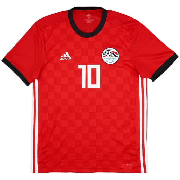 2018-19 Egypt Home Shirt Salah #10 - 9/10 - (M)