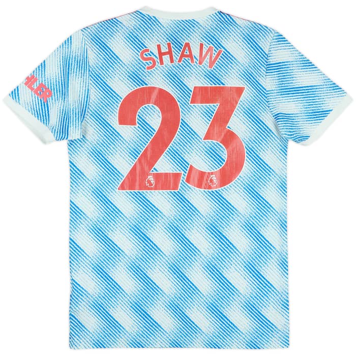 2021-22 Manchester United Away Shirt Shaw #23 - 5/10 - (S)