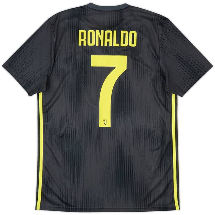 2018-19 Juventus Third Shirt Ronaldo #7 - 8/10 - (M)