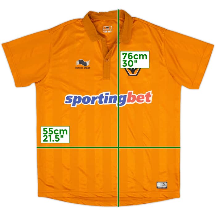 2012-13 Wolves Home Shirt - 9/10 - (M)