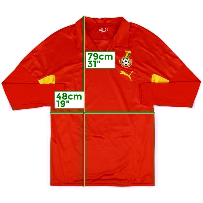 2008-09 Ghana Away L/S Shirt - 8/10 - (M)