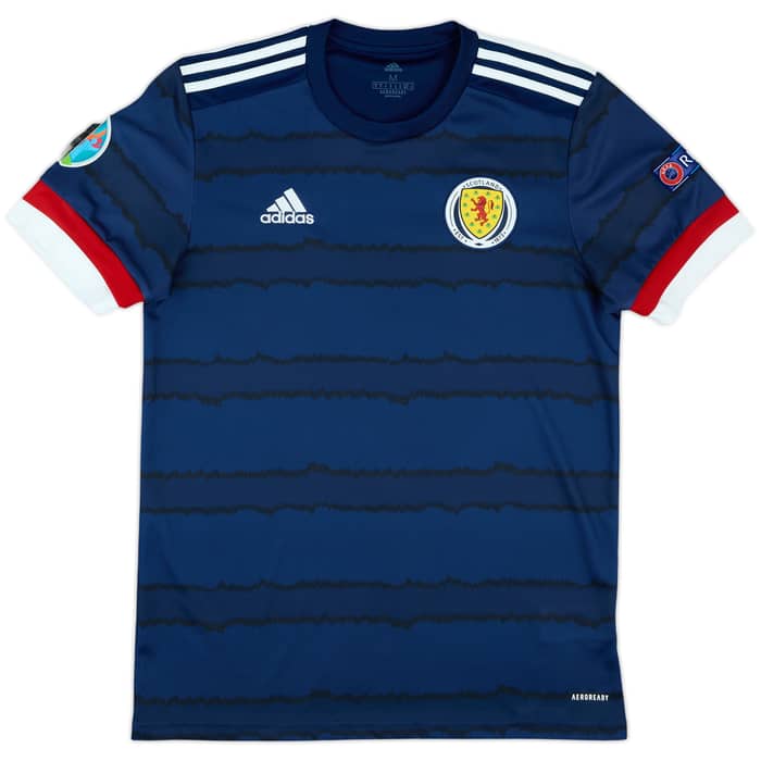 2020-22 Scotland Home Shirt - 10/10 - (M)
