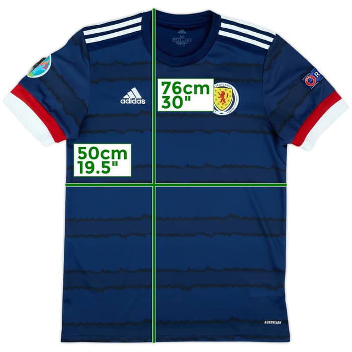 2020-22 Scotland Home Shirt - 10/10 - (M)