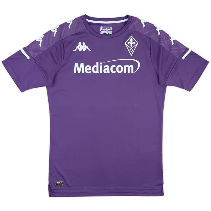 2020-21 Fiorentina Kappa Training Shirt - 8/10 - (L)