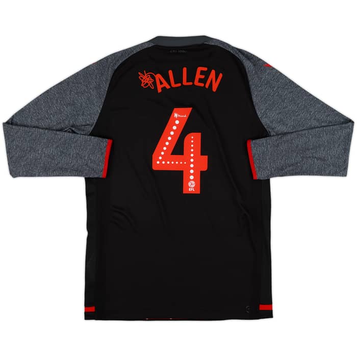 2019-20 Stoke City Away L/S Shirt Allen #4 - 9/10 - (L)