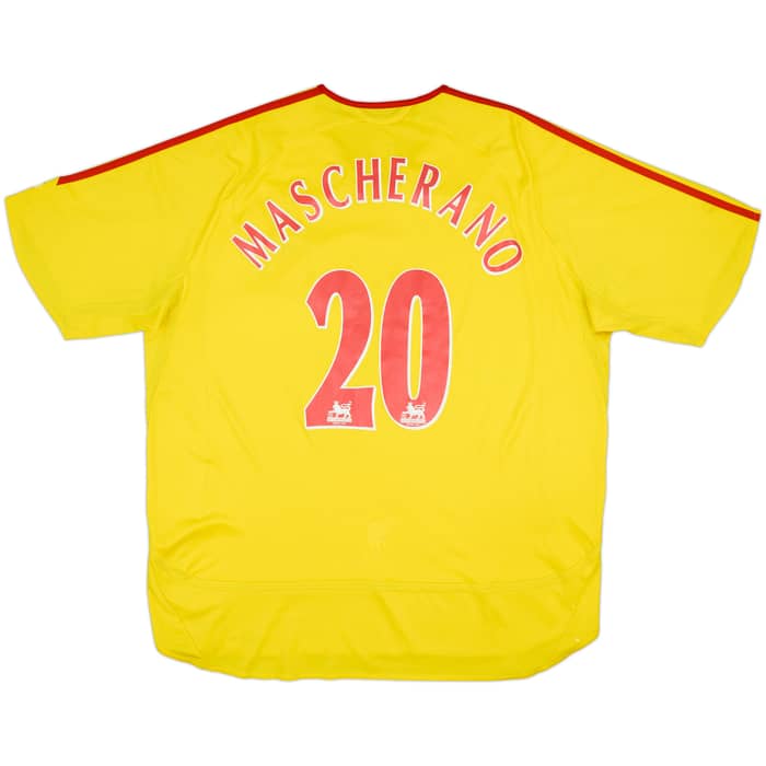 2006-07 Liverpool Away Shirt Mascherano #20 - 8/10 - (XXL)