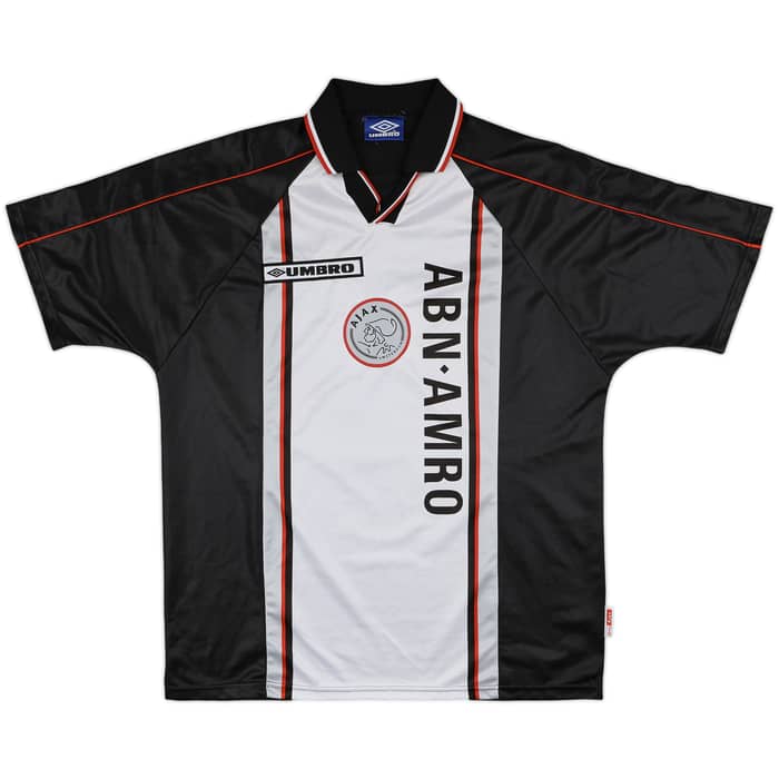 1998-99 Ajax Away Shirt F.De Boer #4 - 8/10 - (XL)