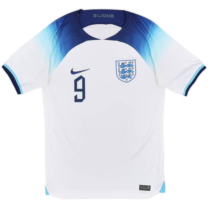 2022-23 England Home Shirt Kane #9 - 8/10 - (S)