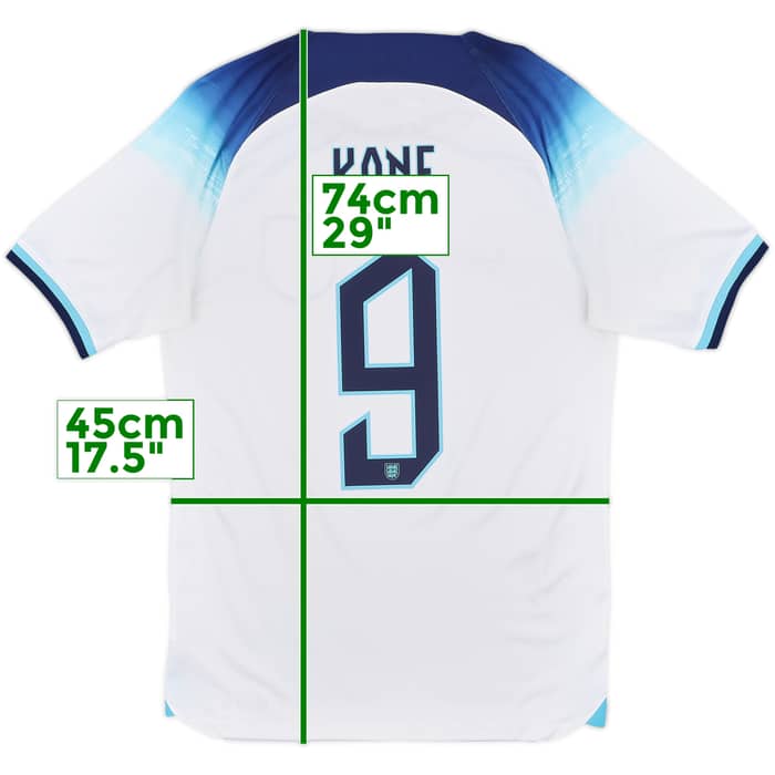 2022-23 England Home Shirt Kane #9 - 8/10 - (S)